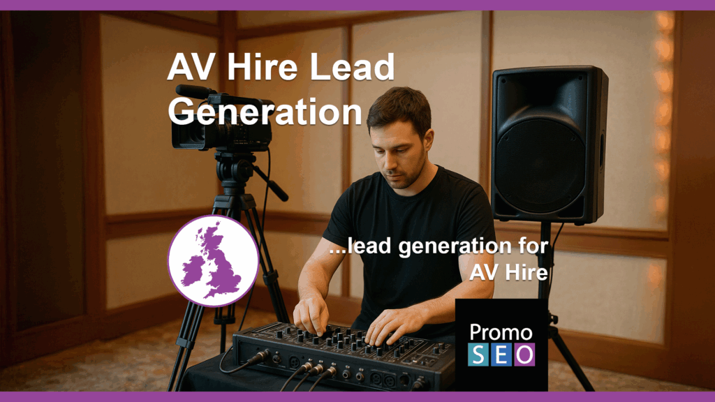 AV Hire Lead Generation